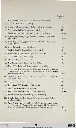 Spanische Plastik des 15. Jahrhunderts – Textilien – Orientteppiche – Silber – Kunstgewerbe – Gemälde (Nr. 1-564)