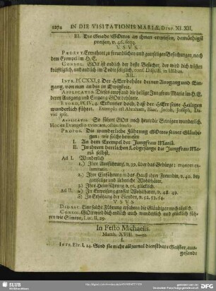In Festo Michaelis. Matth. XVIII. 1 - 11.