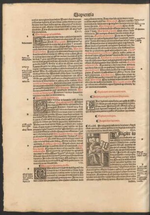 Incipit prologus in librum Sapientie.