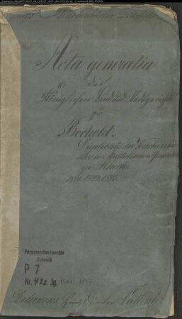 Kirchenbuchduplikate der Katholischen Gemeinde St. Gudula, Rhede (GHT 1841-1874). (Gemeinde: Rhede, Katholische Gemeinde)