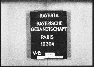 Bey, Kaspar, in Lunéville, auf Veranl. der Firma N. Eisenhardt in Landau in der Rheinpfalz