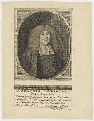 Bildnis des Joannes Savbertvs