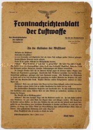 Tafelwerk mit Abbildungen und Beschreibungen der Flugzeuge der britischen Luftwaffe