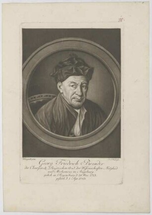 Bildnis des Georg Friedrich Brander