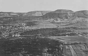 Blick vom Georgenberg gegen Südost : Geologie | Geologische Charakterbilder | Der Nordrand der mittleren Schwäbischen Alp