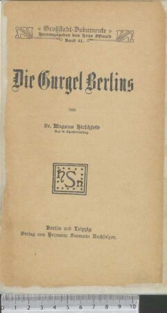 Die Gurgel Berlins