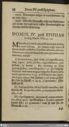 Domin. IV. post Epiphan. Evang. Matth. VIII. 23-27