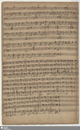 [Choral]. Mir hat die Welt trüglich gericht'