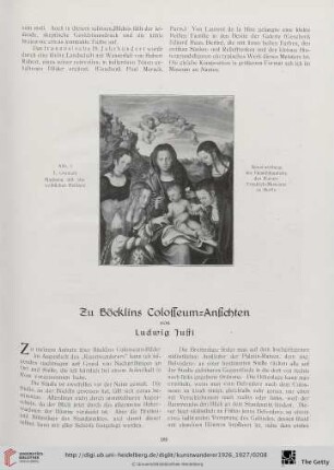 8/9: Zu Böcklins Colosseum-Ansichten