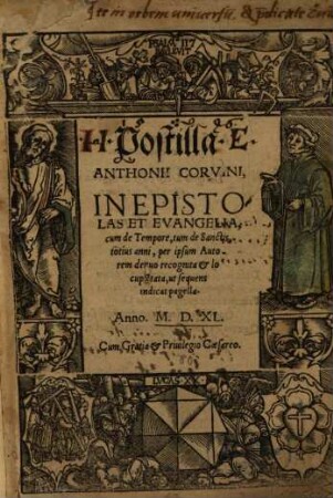 Postilla in Epistolas et Evangelia