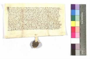 Cunz Hefener von Diefensall, Gefängnis in Öhringen; Siegel: Hans von Berlichingen, genannt von Marloch.