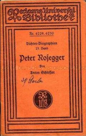 Kommunistische Tarnschrift über die neue Verfassung der UdSSR und den 8. Außerordentlichen Sowjetkongress im Einband von "Reclams-Universalbibliothek"