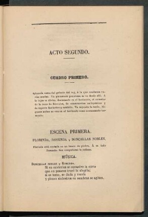 Cuadro primero. - La conjuración.