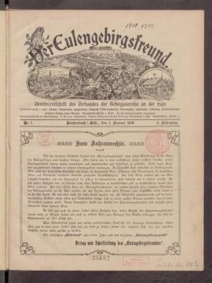1910, Nr. 1 (01. Januar)