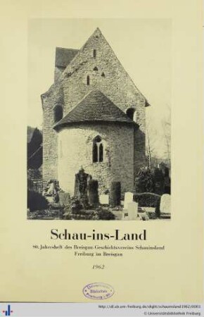 80: Schau-ins-Land: Jahresheft des Breisgau-Geschichtsvereins Schauinsland