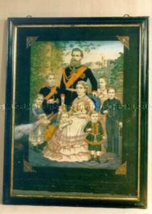 Kronprinz Friedrich Wilhelm mit Familie