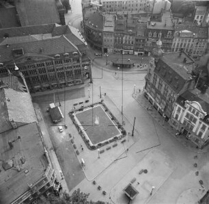 Marienplatz in Görlitz : Blickrichtung Südwesten