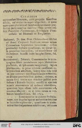 Catalogus