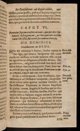 491-409, Die Dominica