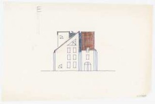 Wissenschaftskolleg zu Berlin (WKB), Berlin-Grunewald Neubau: Ansicht, Farbstudie