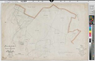 Mellrich (Anröchte), Zusammenlegung Mellerich, Bl. 1 Brouillonkarte Flur 10