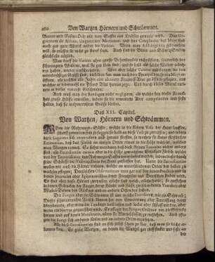 Das XII. Capitel. Von Warzen, Hörnern und Schwämmen