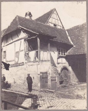 Fachwerk. Bauernhaus