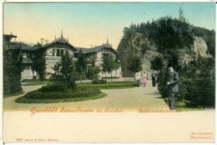 Gießhübl-Sauerbrunn. Kaltwasserheilanstalt