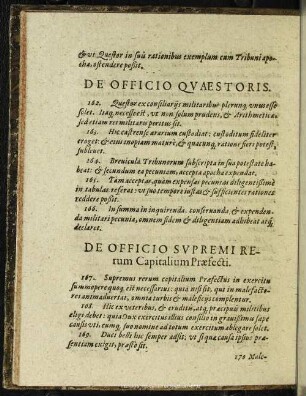 De Officio Quaestoris