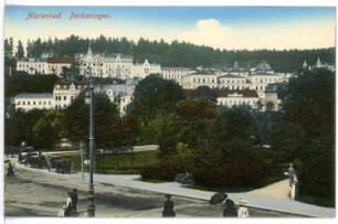 Marienbad. Parkanlagen