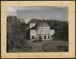 Kurtheater, Bad Oeynhausen: Ansicht von Westen