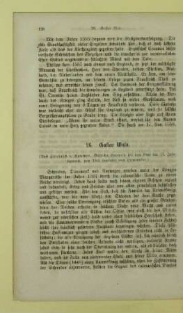 26. Gustav Wasa