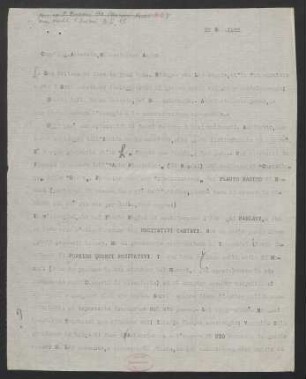 Brief an Luigi Ansbacher : 20.11.1922
