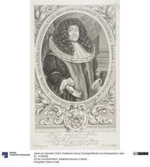 Porträt des Georg Christoph Behaim von Schwarzbach
