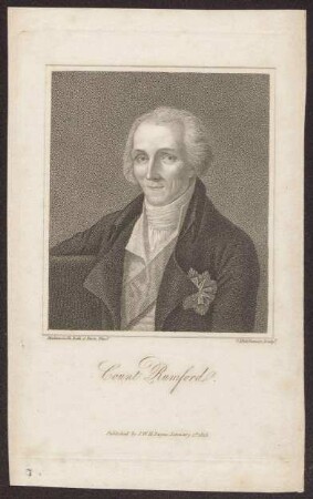 Rumford, Benjamin Thompson von
