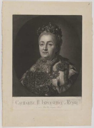 Bildnis der Catherine II., Zarin von Russland