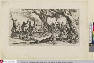 [Les Bohémiens: Les apprêts du festin; Fahrende Leute: Die Rast]