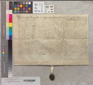 Schuldbrief Johann Caspar Vinckes-Kilfer (v. Vincke zu Kilver) für das Domkapitel zu Minden.