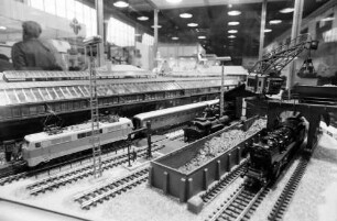 Basel (Schweiz): Modellbahnbahnhof