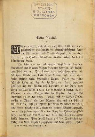 Der Sülfmeister : eine alte Stadtgeschichte, 1