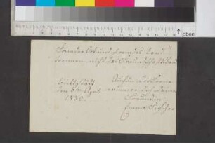 Einträge Bl. 21 - 27