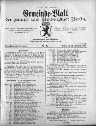 1907,8: No. 8, 24. Februar 1907