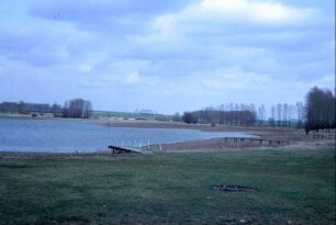 Blick über den Stausee Friemar