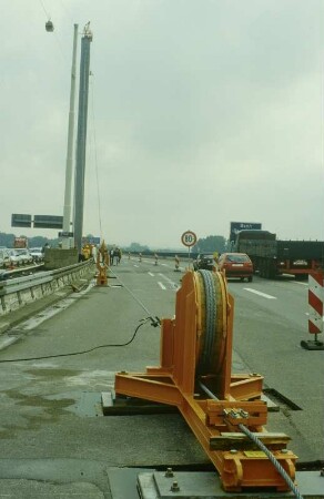 1. Einsatz am 3.8.1988, Rheinbrücke Bonn-Nord (BSG)