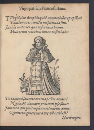 Virgo patricia Francofurtana.