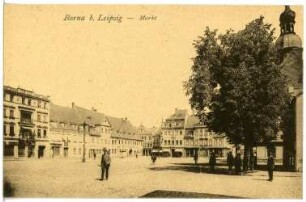 Borna. Markt