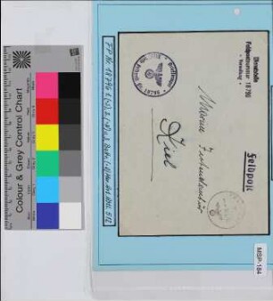 Dienstbrief, Schiffsname/Landeinheit: 2. u. 3. Batterie Marine-Artillerie Abteilung 512, Feldpostnr. 18796; Frankatur, Mi.-Nr.: [Keine]; Poststempel: Feldpost g 18.8.42; Nebenstempel: Dienststelle Feldpost-Nr. 18796