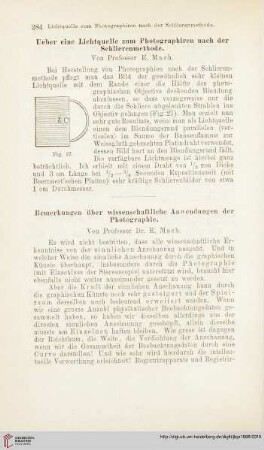 2: Bemerkungen über wissenschaftliche Anwendungen der Photographie