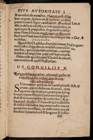 BB1r-BB5r, De Conciliis. II.