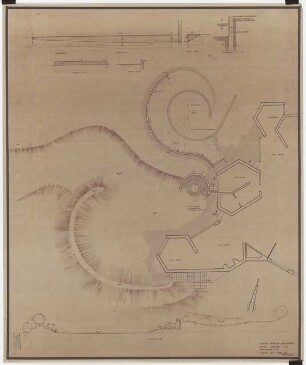 Haus und Garten Ernst Hassler, Oerlinghausen: Technischer Plan Garten 1:50